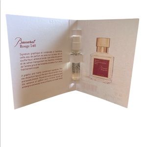 MFK Baccarat Rouge 540 sample